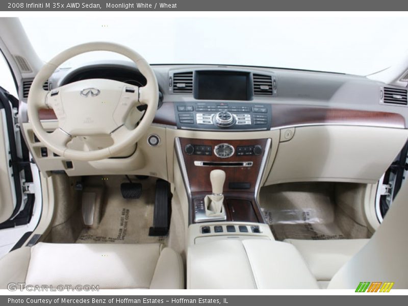 Moonlight White / Wheat 2008 Infiniti M 35x AWD Sedan