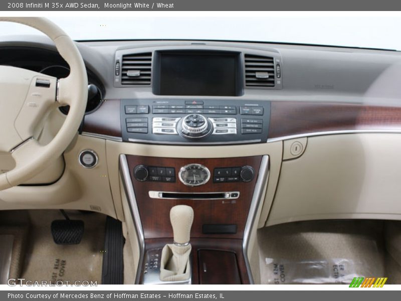 Moonlight White / Wheat 2008 Infiniti M 35x AWD Sedan