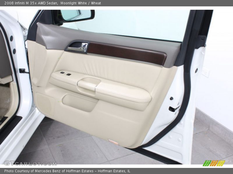 Moonlight White / Wheat 2008 Infiniti M 35x AWD Sedan