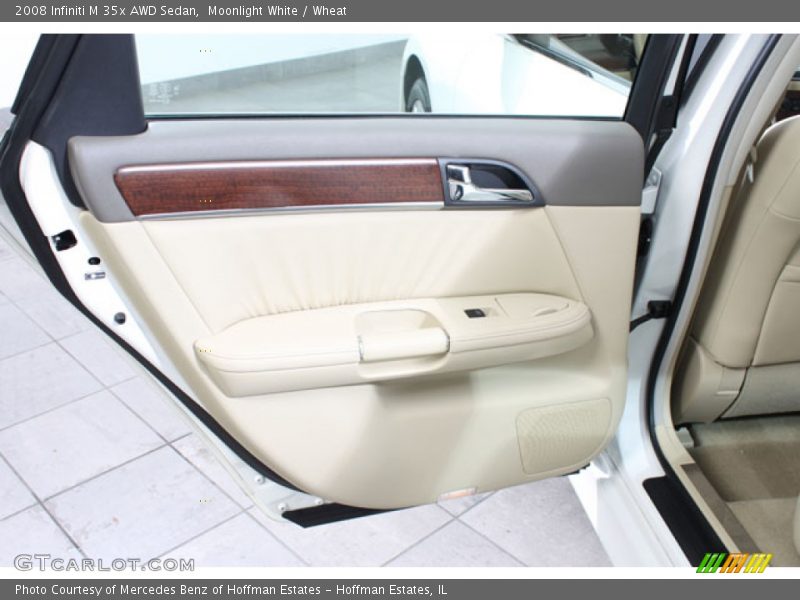 Moonlight White / Wheat 2008 Infiniti M 35x AWD Sedan