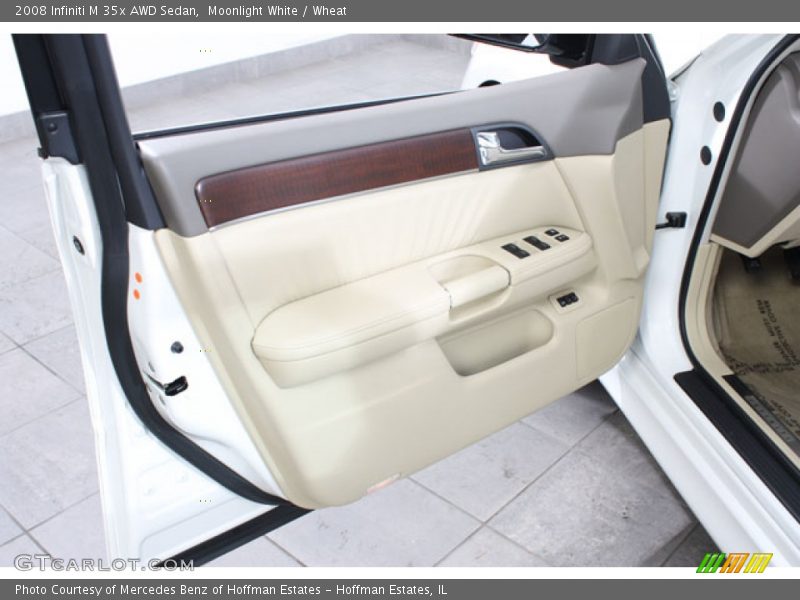 Moonlight White / Wheat 2008 Infiniti M 35x AWD Sedan