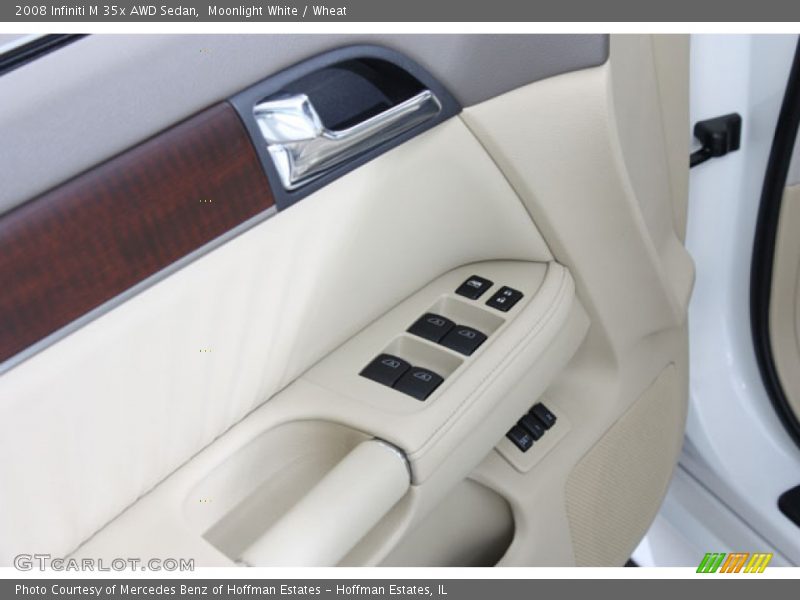 Moonlight White / Wheat 2008 Infiniti M 35x AWD Sedan