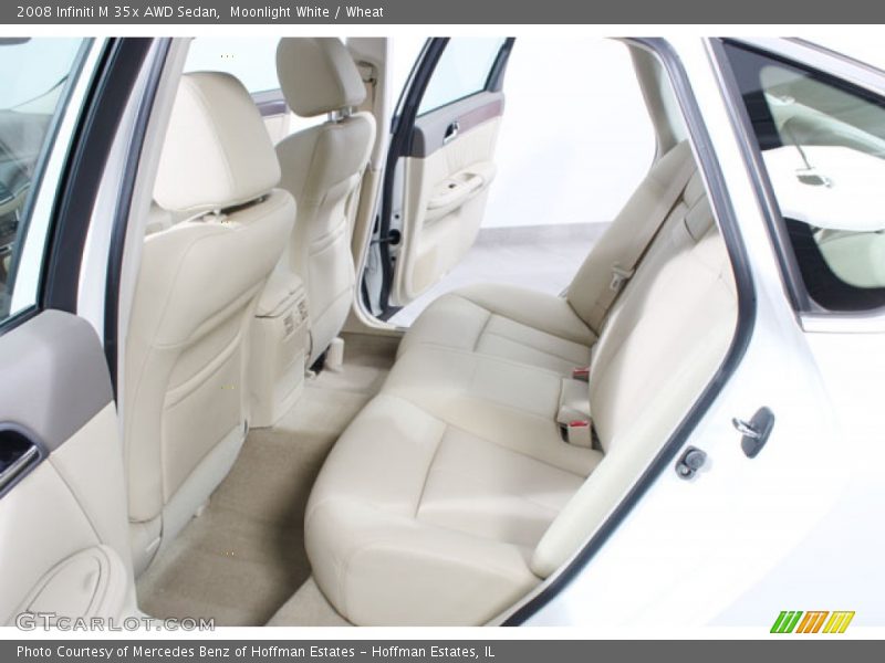 Moonlight White / Wheat 2008 Infiniti M 35x AWD Sedan
