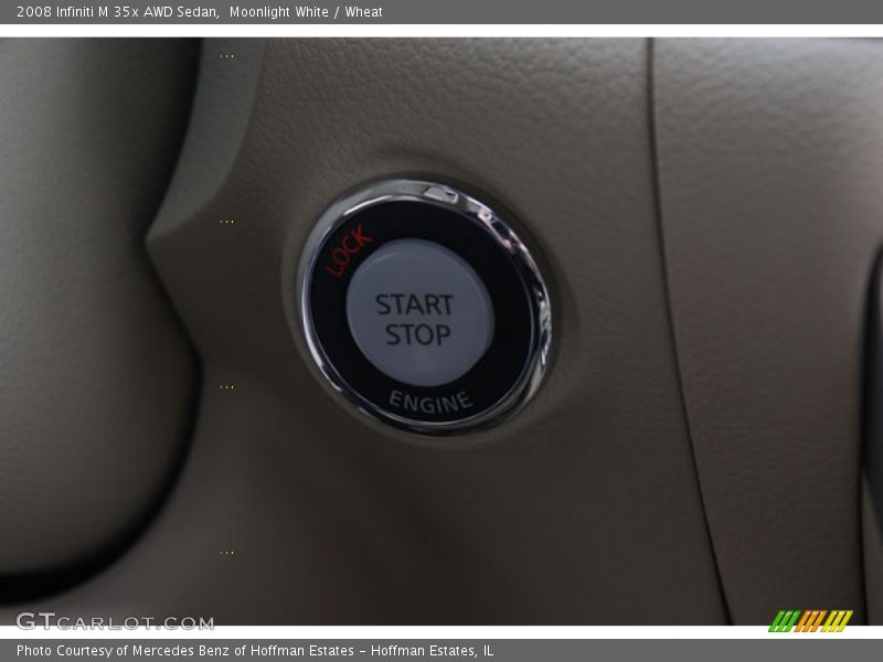 Moonlight White / Wheat 2008 Infiniti M 35x AWD Sedan