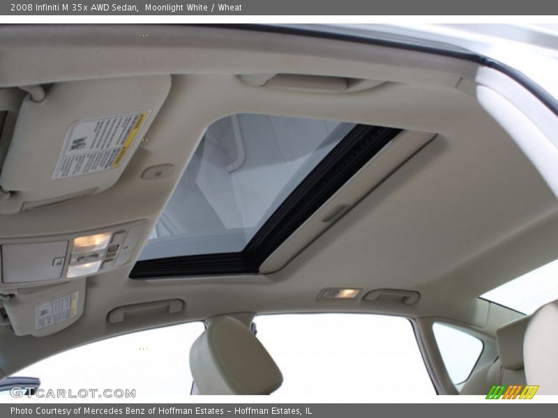 Moonlight White / Wheat 2008 Infiniti M 35x AWD Sedan