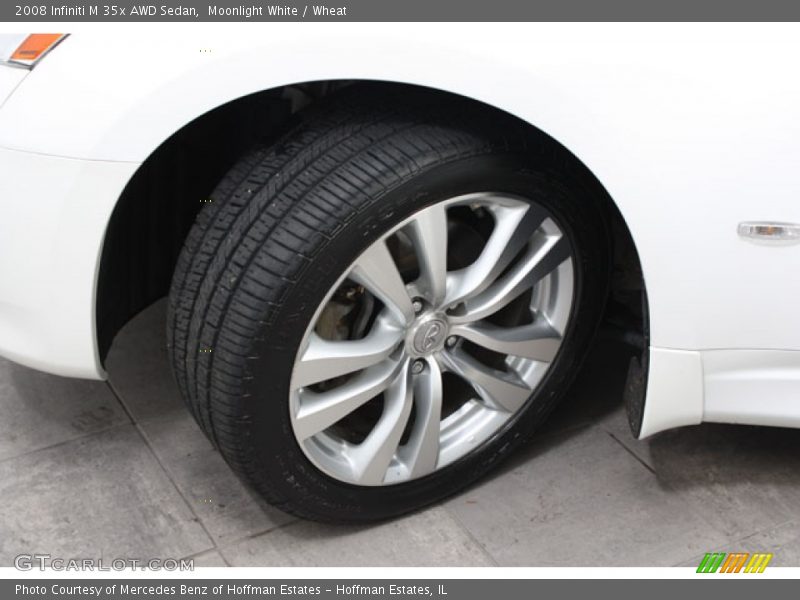 Moonlight White / Wheat 2008 Infiniti M 35x AWD Sedan
