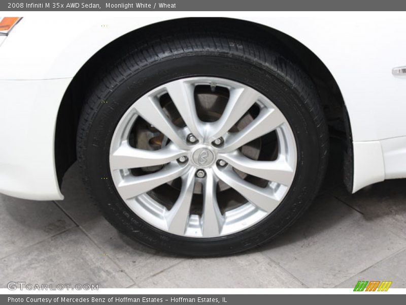 Moonlight White / Wheat 2008 Infiniti M 35x AWD Sedan