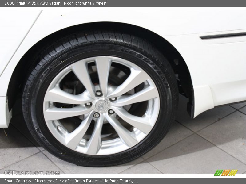Moonlight White / Wheat 2008 Infiniti M 35x AWD Sedan