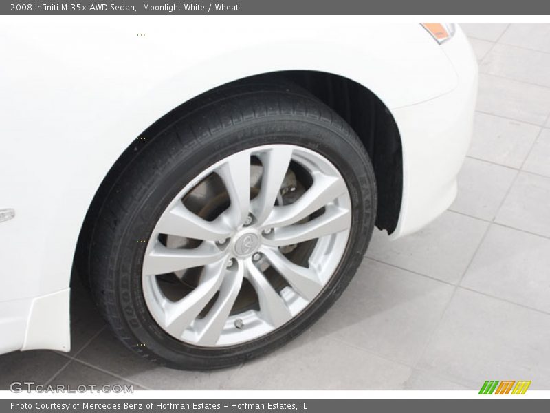 Moonlight White / Wheat 2008 Infiniti M 35x AWD Sedan