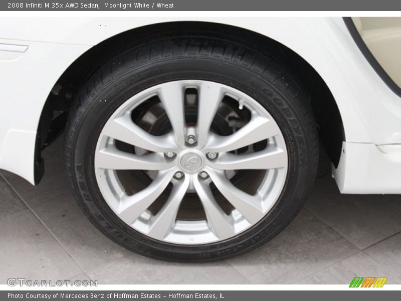 Moonlight White / Wheat 2008 Infiniti M 35x AWD Sedan