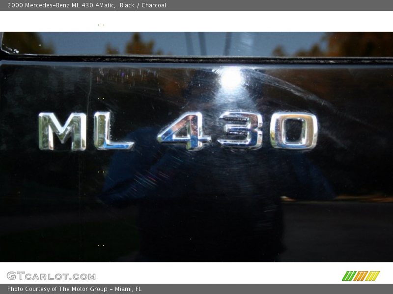 Black / Charcoal 2000 Mercedes-Benz ML 430 4Matic