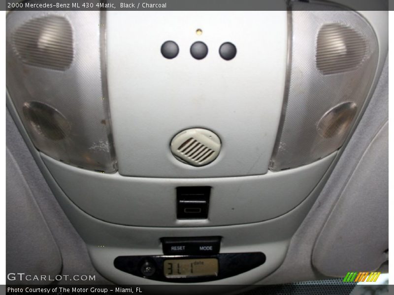 Black / Charcoal 2000 Mercedes-Benz ML 430 4Matic