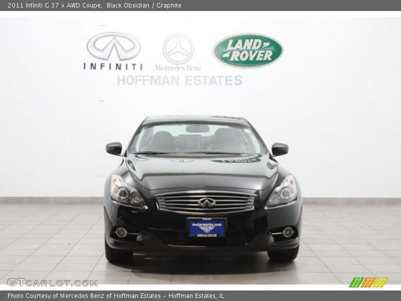 Black Obsidian / Graphite 2011 Infiniti G 37 x AWD Coupe