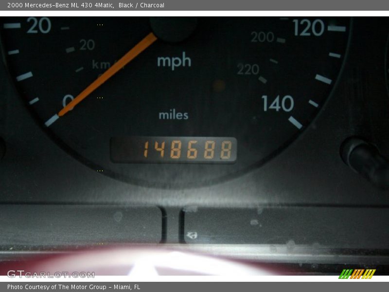 Black / Charcoal 2000 Mercedes-Benz ML 430 4Matic