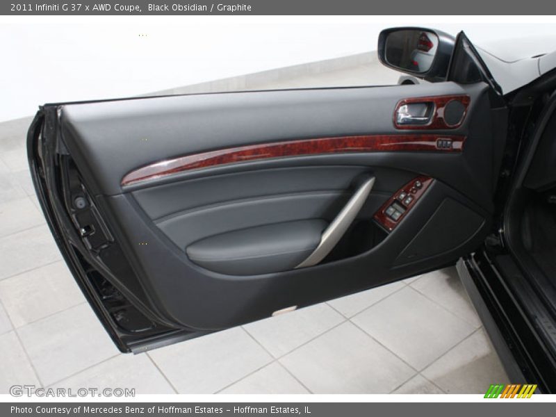 Black Obsidian / Graphite 2011 Infiniti G 37 x AWD Coupe