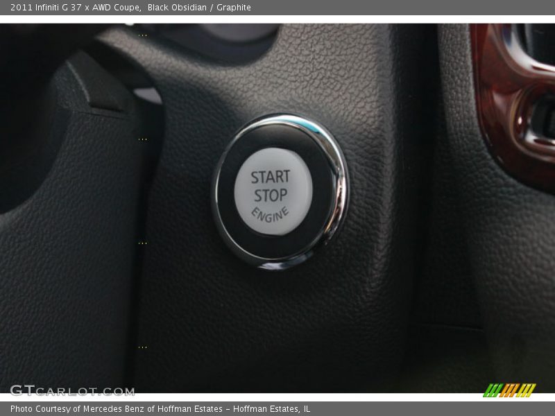 Black Obsidian / Graphite 2011 Infiniti G 37 x AWD Coupe