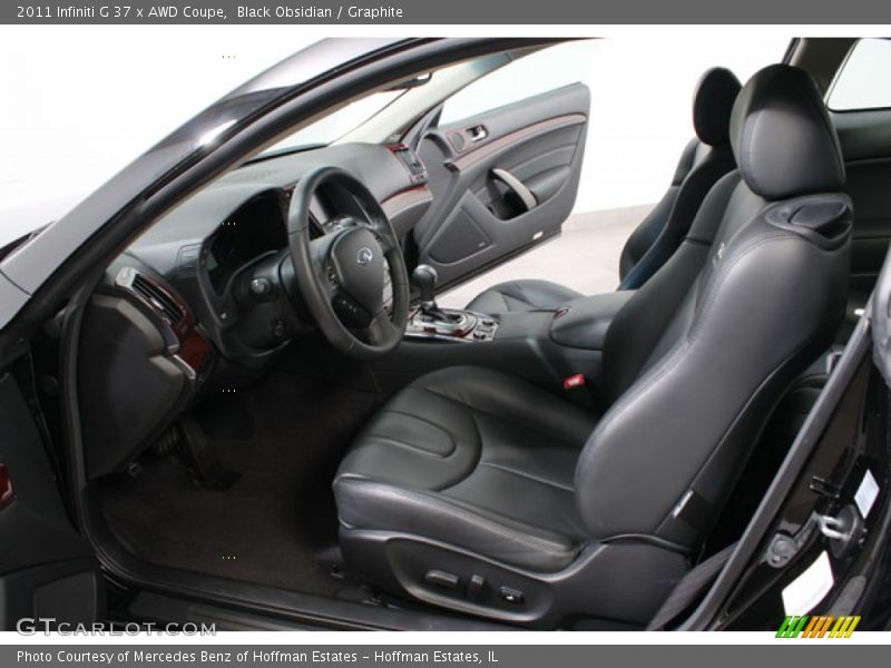 Black Obsidian / Graphite 2011 Infiniti G 37 x AWD Coupe