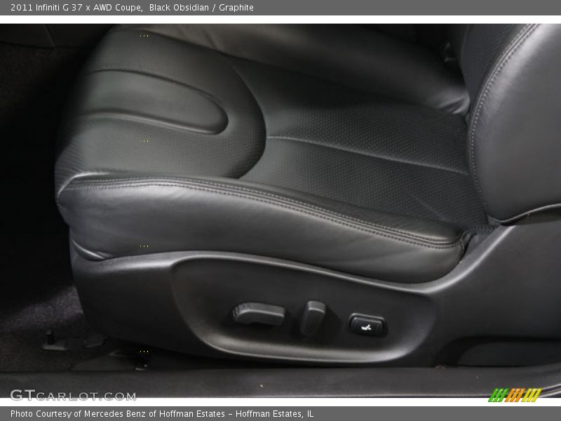 Black Obsidian / Graphite 2011 Infiniti G 37 x AWD Coupe