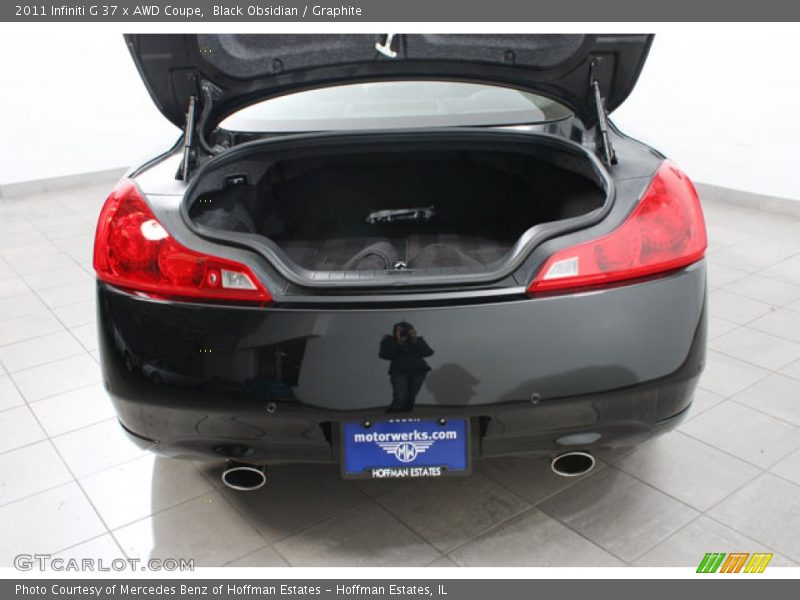 Black Obsidian / Graphite 2011 Infiniti G 37 x AWD Coupe
