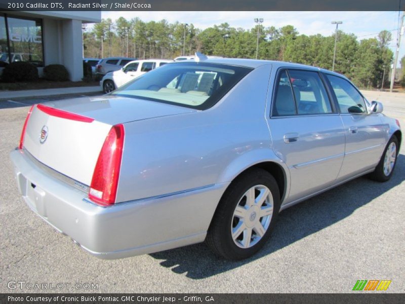 Radiant Silver / Shale/Cocoa 2010 Cadillac DTS