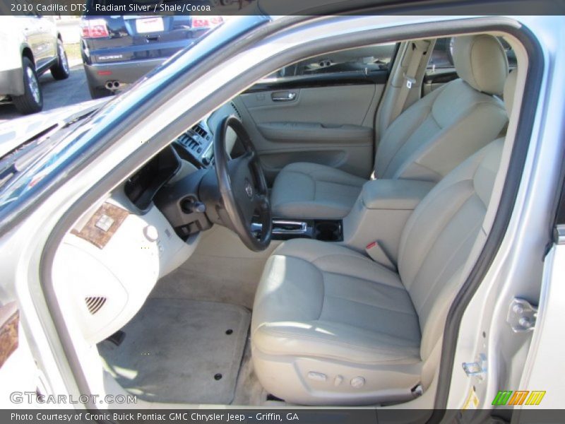 Radiant Silver / Shale/Cocoa 2010 Cadillac DTS