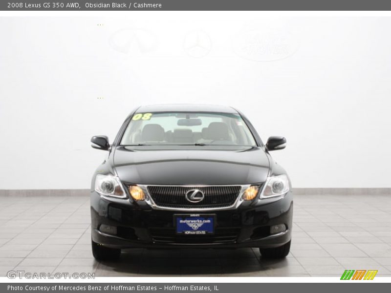 Obsidian Black / Cashmere 2008 Lexus GS 350 AWD