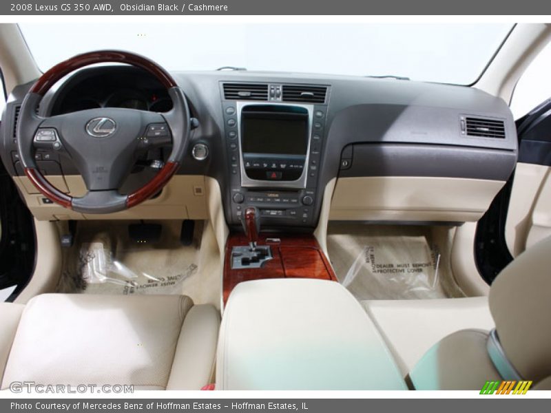 Dashboard of 2008 GS 350 AWD