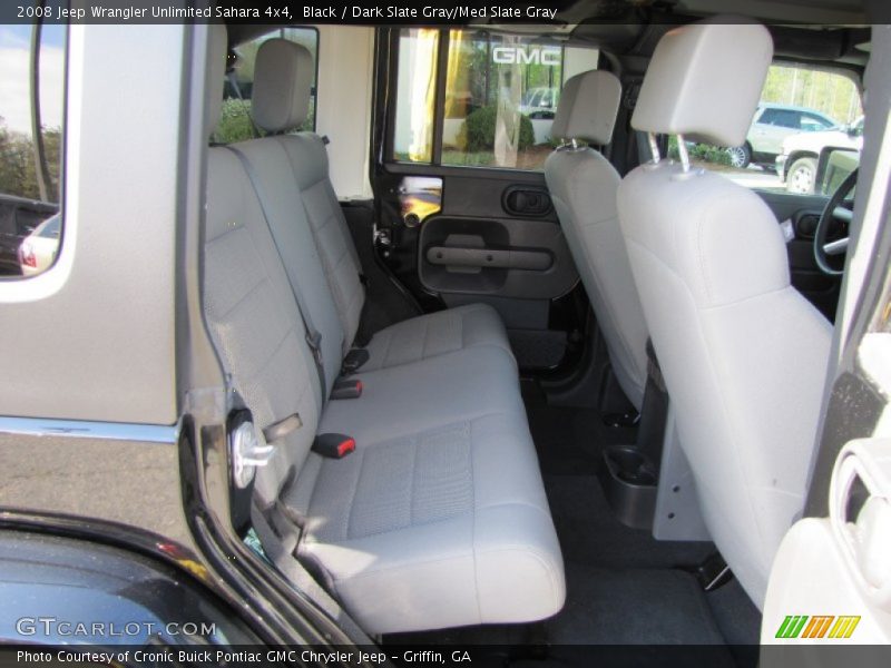 Black / Dark Slate Gray/Med Slate Gray 2008 Jeep Wrangler Unlimited Sahara 4x4
