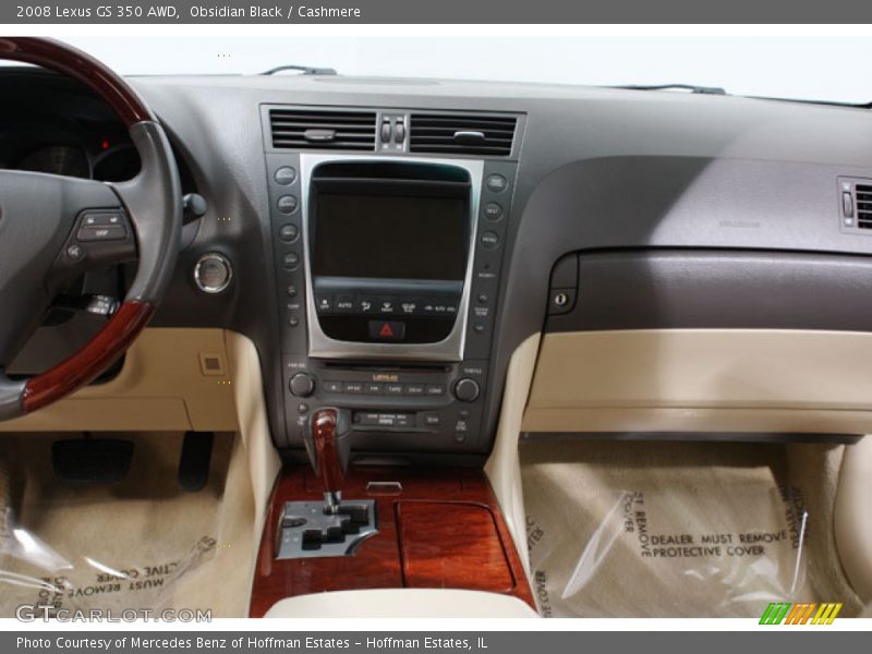 Obsidian Black / Cashmere 2008 Lexus GS 350 AWD