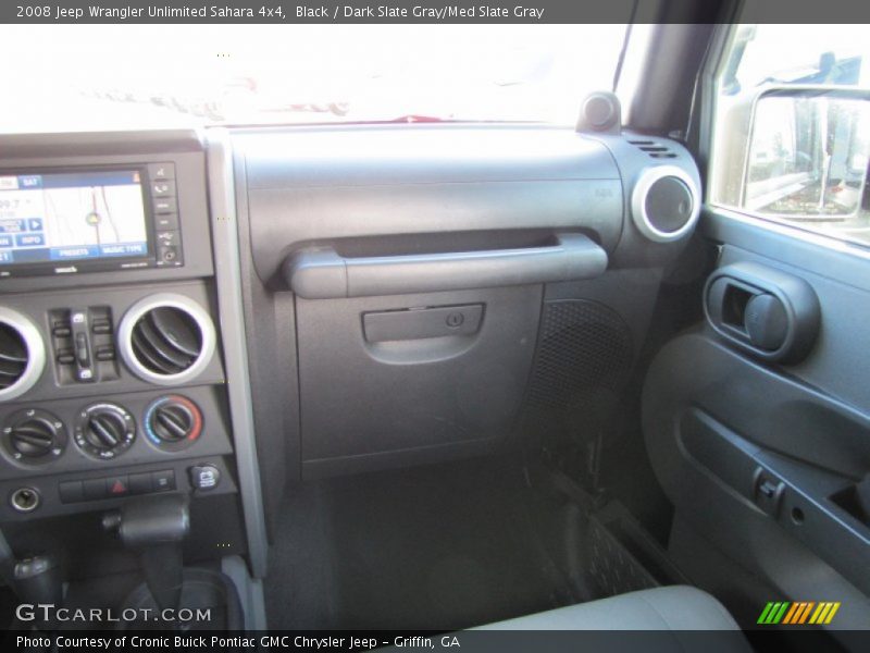 Black / Dark Slate Gray/Med Slate Gray 2008 Jeep Wrangler Unlimited Sahara 4x4