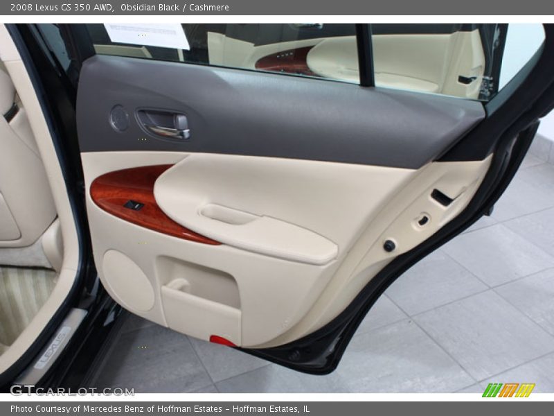 Obsidian Black / Cashmere 2008 Lexus GS 350 AWD