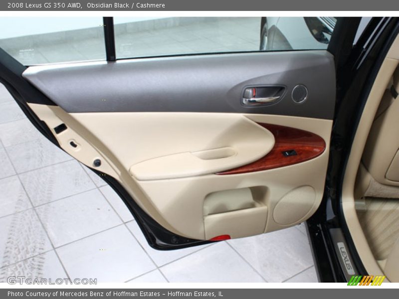 Obsidian Black / Cashmere 2008 Lexus GS 350 AWD