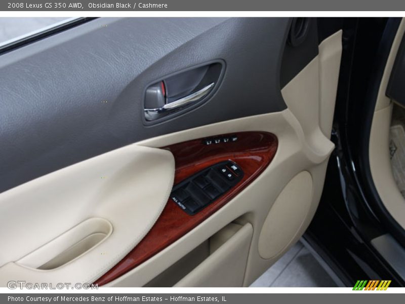 Obsidian Black / Cashmere 2008 Lexus GS 350 AWD