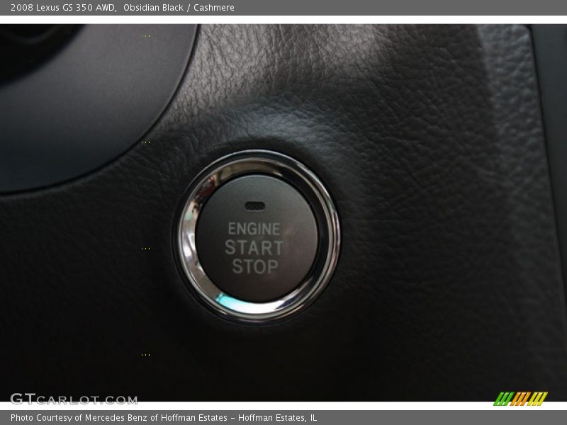 Obsidian Black / Cashmere 2008 Lexus GS 350 AWD