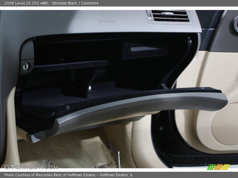Obsidian Black / Cashmere 2008 Lexus GS 350 AWD
