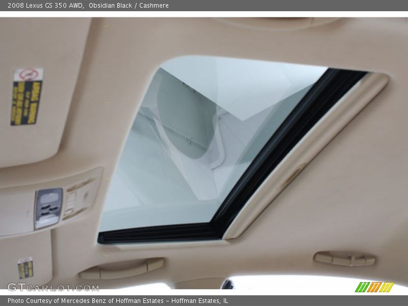 Sunroof of 2008 GS 350 AWD