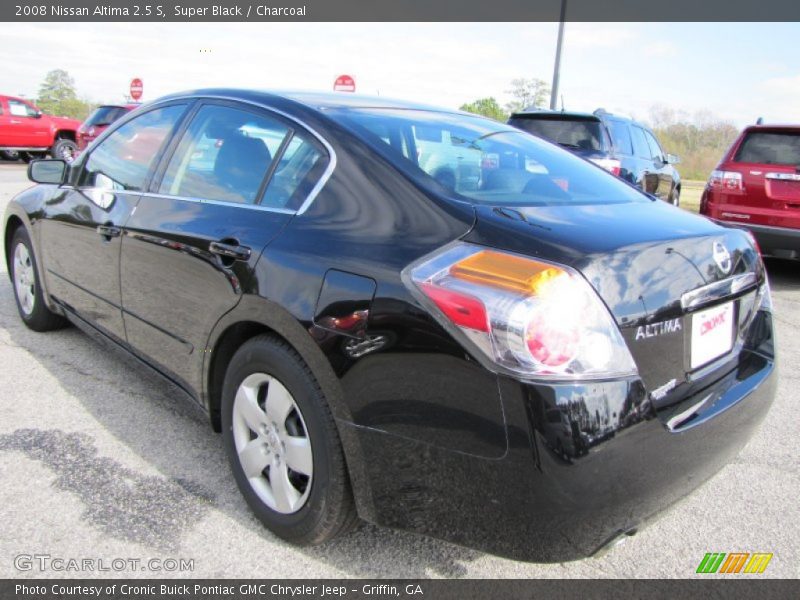 Super Black / Charcoal 2008 Nissan Altima 2.5 S