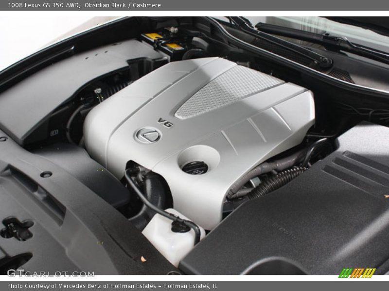  2008 GS 350 AWD Engine - 3.5 Liter DOHC 24-Valve VVT-i V6