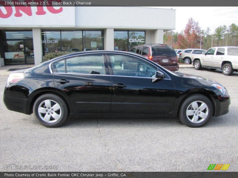 Super Black / Charcoal 2008 Nissan Altima 2.5 S