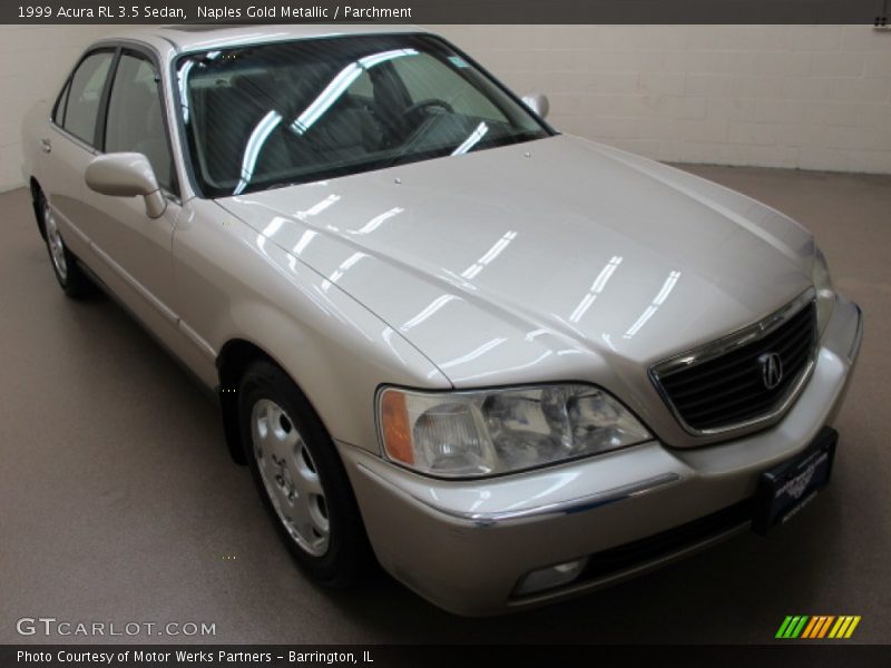 Naples Gold Metallic / Parchment 1999 Acura RL 3.5 Sedan