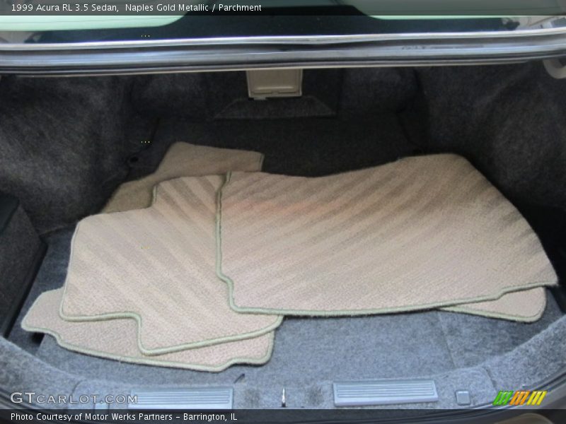 Naples Gold Metallic / Parchment 1999 Acura RL 3.5 Sedan