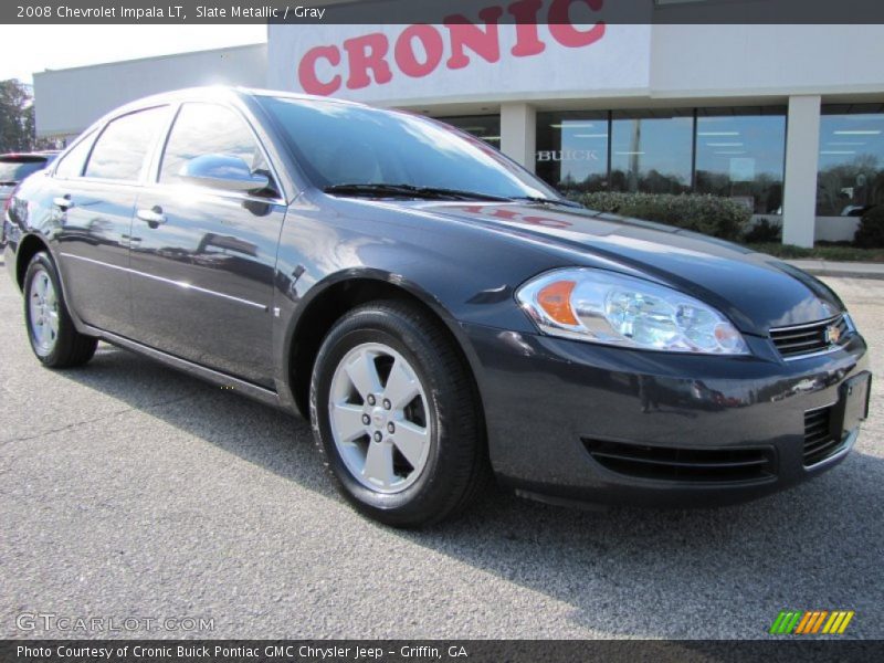 Slate Metallic / Gray 2008 Chevrolet Impala LT