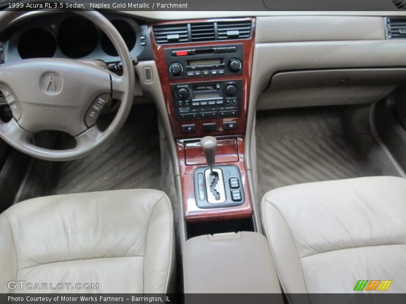 Naples Gold Metallic / Parchment 1999 Acura RL 3.5 Sedan