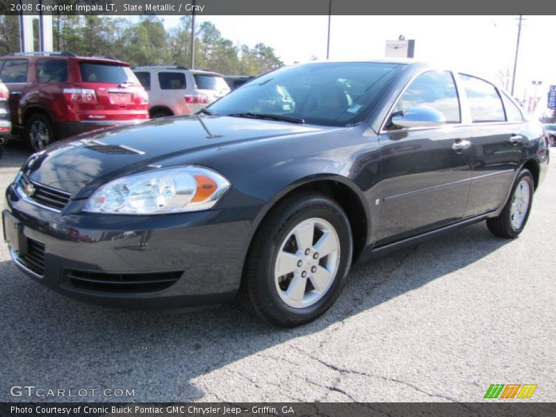Slate Metallic / Gray 2008 Chevrolet Impala LT
