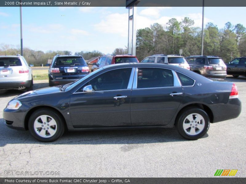 Slate Metallic / Gray 2008 Chevrolet Impala LT