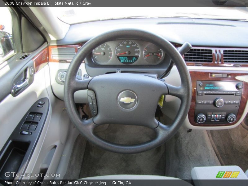 Slate Metallic / Gray 2008 Chevrolet Impala LT