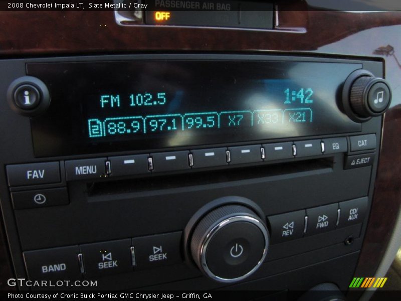 Slate Metallic / Gray 2008 Chevrolet Impala LT
