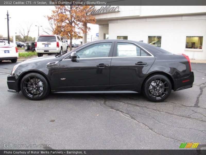  2012 CTS -V Sedan Black Diamond Tricoat