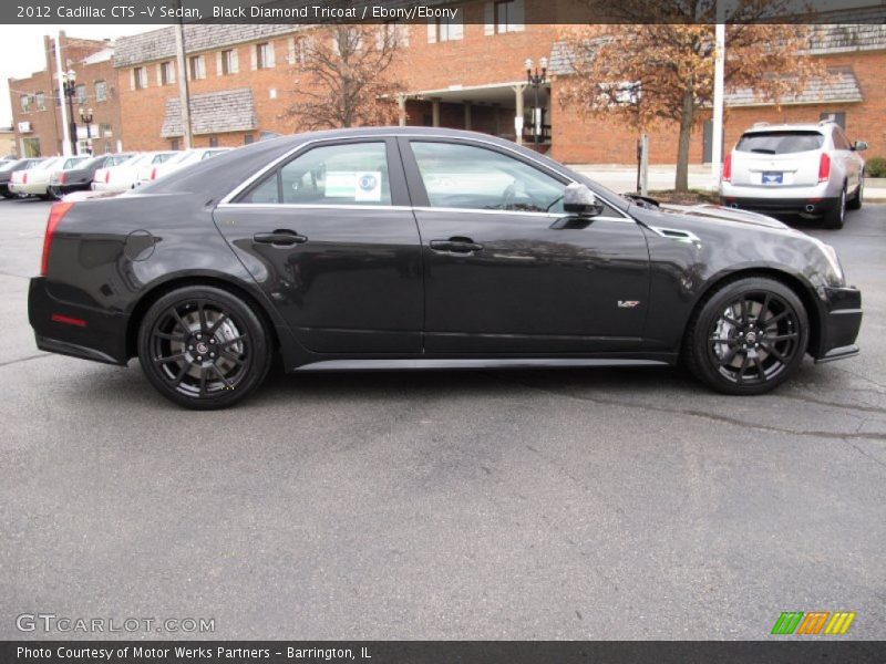  2012 CTS -V Sedan Black Diamond Tricoat