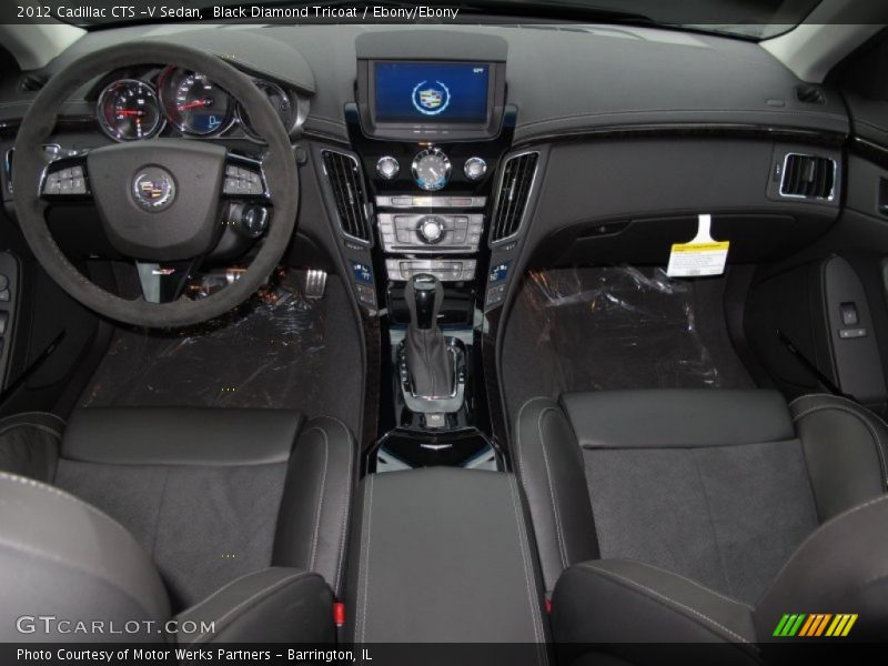 Dashboard of 2012 CTS -V Sedan